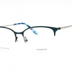 Liz Claiborne L 677 MATTE TEAL/Clear demo lens 0PYW 00 53-16-140 MM