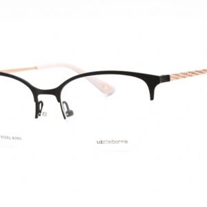 Liz Claiborne L 677 MTT BLACK/Clear demo lens 0003 00 51-16-135 MM