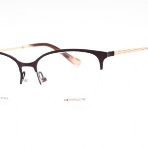 Liz Claiborne L 677 Matte Violet /Clear demo lens 01JZ 00 53-16-140 MM