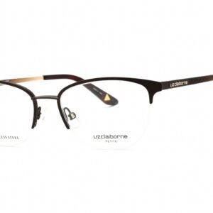 Liz Claiborne L466 MTT BROWN/Clear demo lens 0YZ4 00 48-16-135 MM