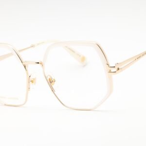 Marc Jacobs MJ 1092 Gold White/Clear demo lens 024S 00 55-17-140 MM