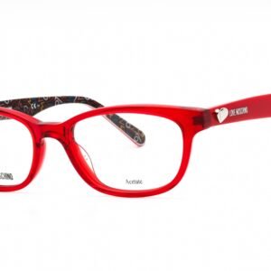 Moschino Love MOL512 RED/clear demo lens 0C9A 00 50-17-140 MM