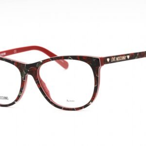 Moschino Love MOL524 RED PTTRN/Clear demo lens 00PA 00 53-16-145 MM