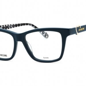 Moschino Love MOL610 Blue/clear demo lens 0PJP 00 52-15-140 MM
