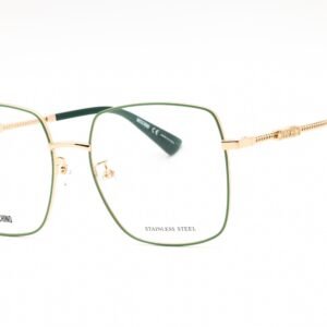 Moschino MOS615/G GOLD GREEN/Clear demo lens 0PEF 00 56-17-145 MM