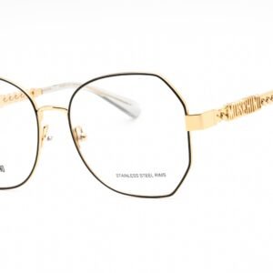 Moschino MOS621 Black Gold/Clear demo lens 02M2 00 54-16-140 MM