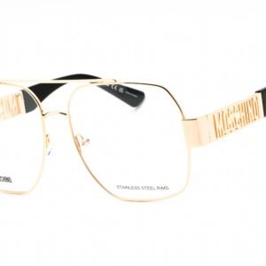 Moschino MOS639 YELLOW GOLD/Clear demo lens 0000 00 56-15-140 MM