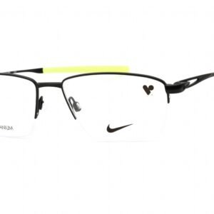 Nike NIKE 6045 Satin Black/Clear demo lens 002 56-17-145 MM