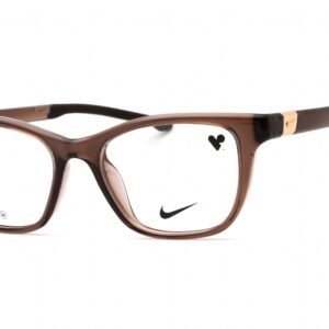 Nike NIKE 7154 BASALT BROWN/Clear demo lens 201 51-17-140 MM