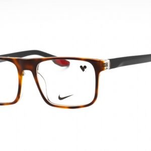 Nike NIKE 7161 TORTOISE/CRYSTAL SMOKE/clear demo lens 242 54-18-145 MM