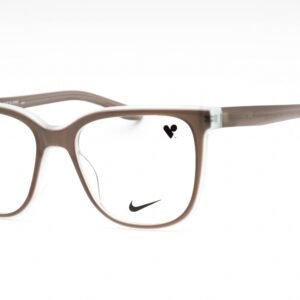 Nike NIKE 7166 MILKY FRENCH GREY LAMINATE/Clear demo lens 081 53-18-140 MM