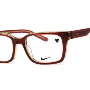 Nike NIKE 7174 CEDAR/AMBER LAMINATE/Clear demo lens 617 53-18-145 MM