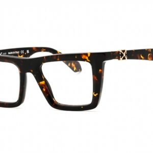 Off White STYLE 7S HAVANA /Clear demo lens OERJ07SS25PLA0016000 49-20-145 MM