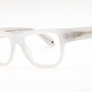 Off White STYLE 7W GREY/Clear demo lens OERJ07WS25PLA0010900 51-18-145 MM