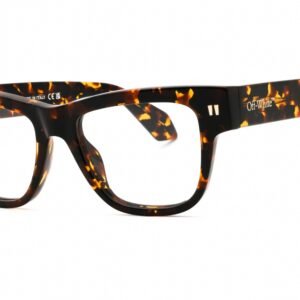 Off White STYLE 7W HAVANA /Clear demo lens OERJ07WS25PLA0016000 51-18-145 MM
