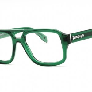 Palm Angels STYLE 16 GREEN/Clear demo lens PERJ016S25PLA0015500 54-0-0 MM