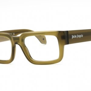 Palm Angels STYLE 3 GREEN GREY/CLEAR DEMO LENS PERJ003C99PLA0015900 54-20-145 MM