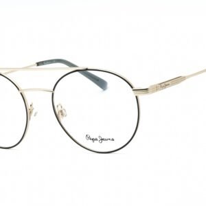 Pepe Jeans PJ1412 MATTE LT GOLD/BLACK / Clear demo lens 407 52-19-145 MM