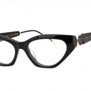 Philipp Plein VPP069S Shiny Black / Clear Lens 0700 55-18-140 MM