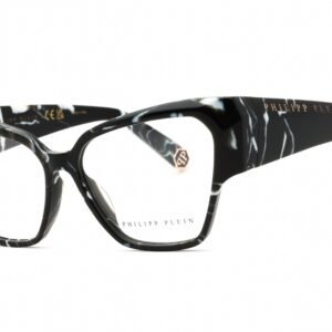 Philipp Plein VPP100 MARBLE BLACK/Clear demo lens 0Z21 55-14-140 MM