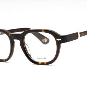 Police VPLG81 Dark Tortoise / Clear Lens 722Y 50-22-145 MM