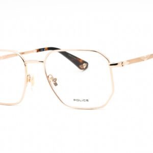 Police VPLL67 SHINY ROSE GOLD/Clear demo lens 0300 53-18-145 MM