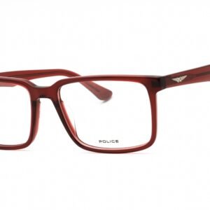 Police VPLN17 TRANSP. BURGUNDY/clear demo lens 0V64 57-18-145 MM