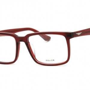 Police VPLN17M TRANSP. BURGUNDY/clear demo lens 0V64 57-18-145 MM