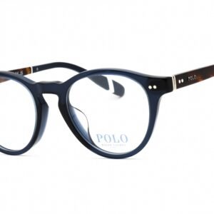 Polo Ralph Lauren 0PH2268F Transparent Shiny Blue/Clear demo lens 5470 49-20-145 MM