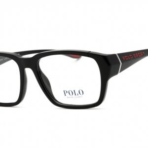 Polo Ralph Lauren 0PH2276U Shiny Black/Clear demo lens 5001 58-17-145 MM