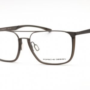 Porsche P8388 grey metal grey/clear demo lens B 57-17-140 MM