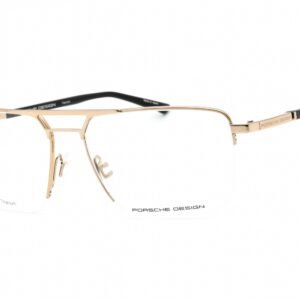 Porsche P8398 Gold/Clear demo lens C 58-17-145 MM
