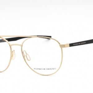 Porsche P8754 GOLD/BLACK/clear demo lens B 54-17-145 MM