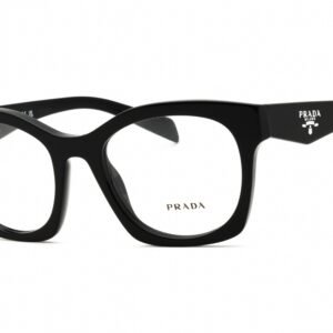 Prada 0PR A05V Black/Clear demo lens 16K1O1 52-20-140 MM