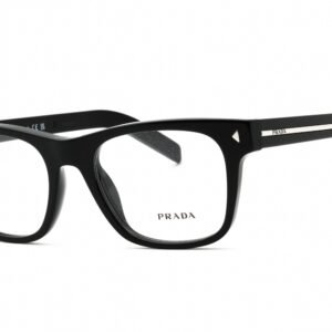Prada 0PR A13V Black/Clear demo lens 16K1O1 52-19-145 MM