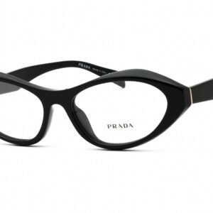 Prada 0PR A21V Black/Clear demo lens 16K1O1 53-16-135 MM