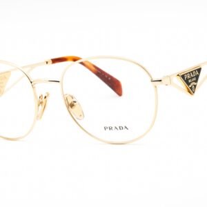 Prada 0PR A50V Gold/Clear demo lens 5AK1O1 54-19-140 MM