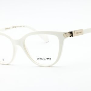 Salvatore Ferragamo SF2974 IVORY/Clear demo lens 103 52-17-140 MM