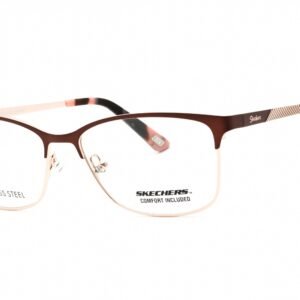 Skechers SE2156 shiny dark brown/clear demo lens 048 54-15-140 MM