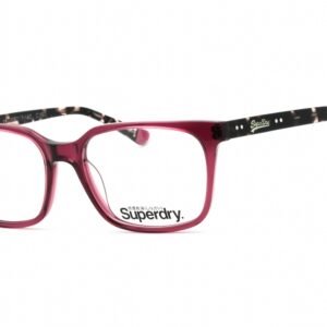 Superdry SDO-OREGON Plum/Black/clear demo lens 162 53-17-140 MM
