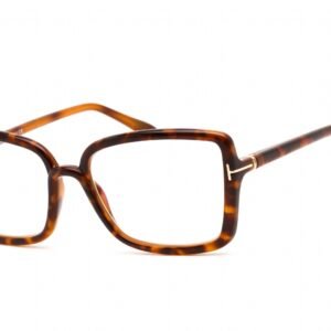 Tom Ford FT5813-B Shiny Vintage Havana / Clear Lens 055 56-17-135 MM