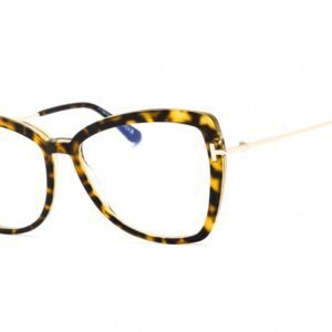 Tom Ford FT5882-B havana/other/clear/blue-light block lens 056 55-15-135 MM