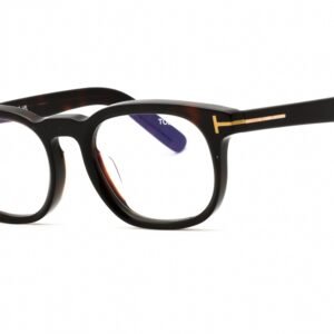 Tom Ford FT5930-D-B dark havana/Clear/Blue-light block lens 052 52-20-145 MM