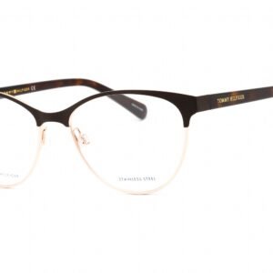 Tommy Hilfiger TH 1886 MTBRW GLD/clear demo lens 0UFM 00 54-16-140 MM