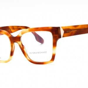 Victoria Beckham VB2659 STRIPED BLONDE HAVANA/Clear demo lens 223 53-17-145 MM