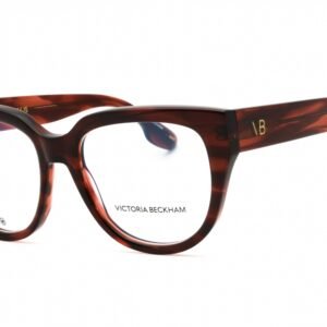 Victoria Beckham VB2674 STRIPED RED/clear demo lens 618 53-17-140 MM