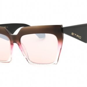 Etro ETRO 0001/S BRWN FCHS/PINK FL SLV 0SOE 2S 58-17-145 MM