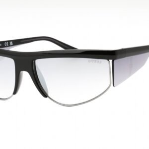 Guess GU00072 shiny black / smoke mirror 01C 62-16-135 MM