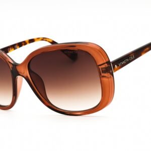 Kenneth Cole New York KC00031 shiny dark brown / gradient brown 48F 57-17-135 MM