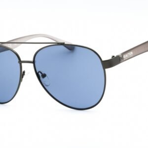 Kenneth Cole Reaction KC1394 shiny gunmetal / blue 08V 59-13-140 MM